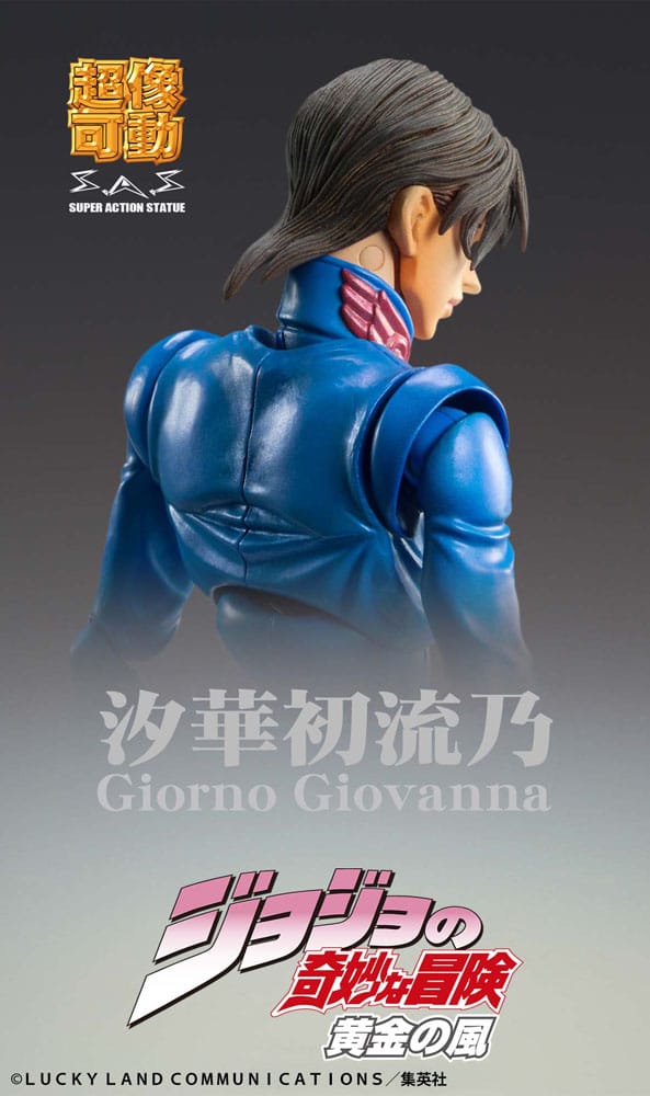 PREORDINE+ 04/2026 JoJo's Bizarre Adventure Part 5: Golden Wind Action Figure Chozokado Giorno Giovanna Second 15 cm