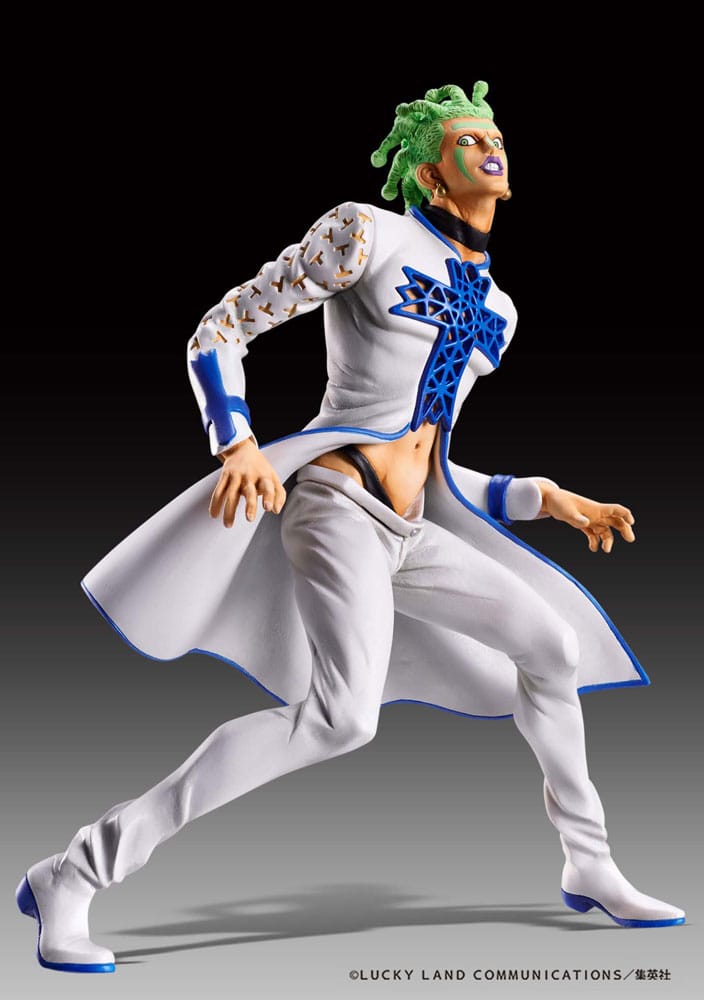 SU ORDINAZIONE JoJo's Bizarre Adventure Part 5 Golden Wind Statue Legend PVC Statue Cioccolata 17 cm *PREZZO SPECIALE*