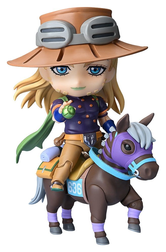 PREORDINE+ 12/2026 JoJo's Bizarre Adventure Steel Ball Run Nendoroid Action Figure Gyro Zeppeli DX Ver. 10 cm