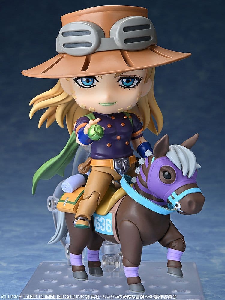 PREORDINE+ 12/2026 JoJo's Bizarre Adventure Steel Ball Run Nendoroid Action Figure Gyro Zeppeli DX Ver. 10 cm