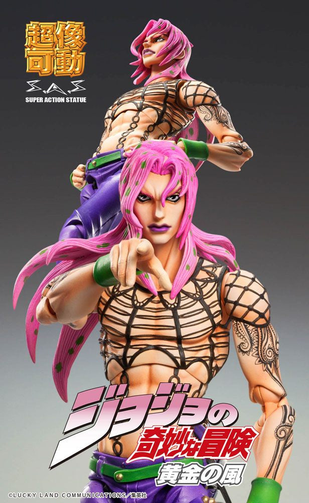 IN STOCK JoJo's Bizarre Adventure Part5 Super Action Action Figure Chozokado (Diavolo) 16 cm
