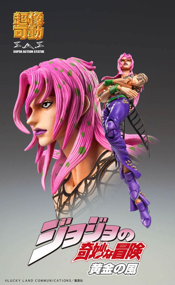 IN STOCK JoJo's Bizarre Adventure Part5 Super Action Action Figure Chozokado (Diavolo) 16 cm