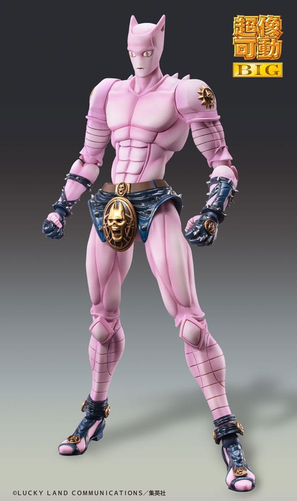 PREORDINE+ 12/2025 JoJo's Bizarre Adventure Part4 Super Action Action Figure Chozokado Big Killer Queen 22 cm