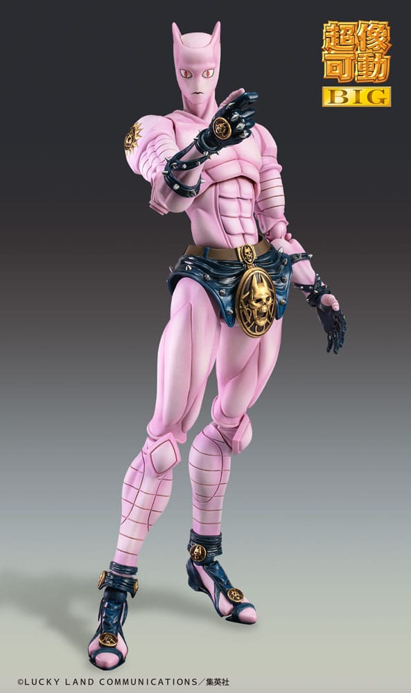 PREORDINE+ 12/2025 JoJo's Bizarre Adventure Part4 Super Action Action Figure Chozokado Big Killer Queen 22 cm