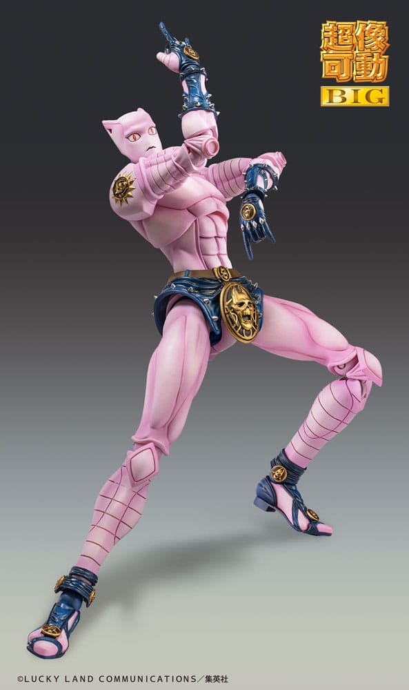 PREORDINE+ 12/2025 JoJo's Bizarre Adventure Part4 Super Action Action Figure Chozokado Big Killer Queen 22 cm