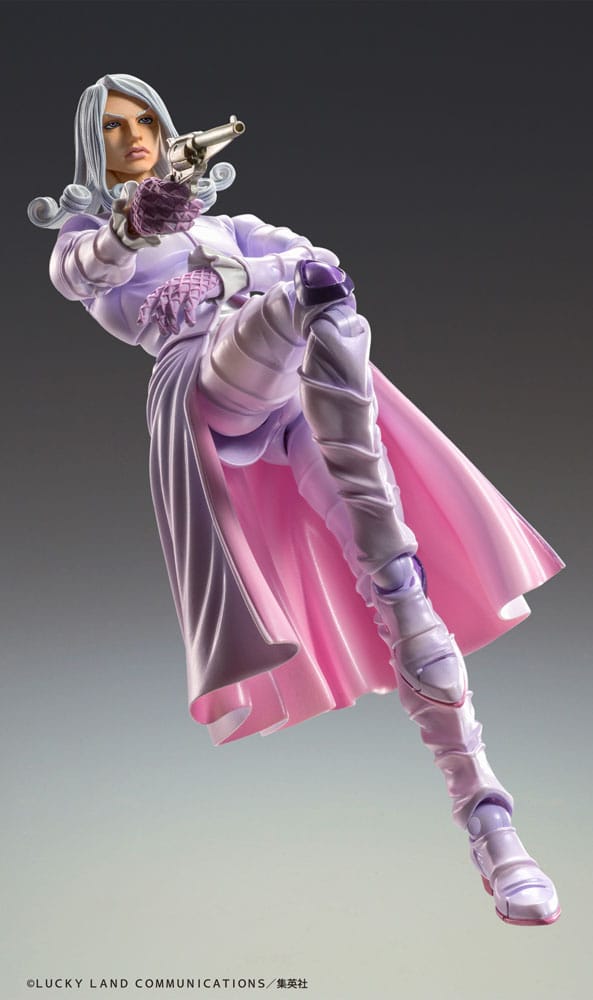 PREORDINE+ 12/2025 JoJo's Bizarre Adventure Part7 Steel Ball Run Super Action Action Figure Chozokado Funny Valentine Second 15 cm
