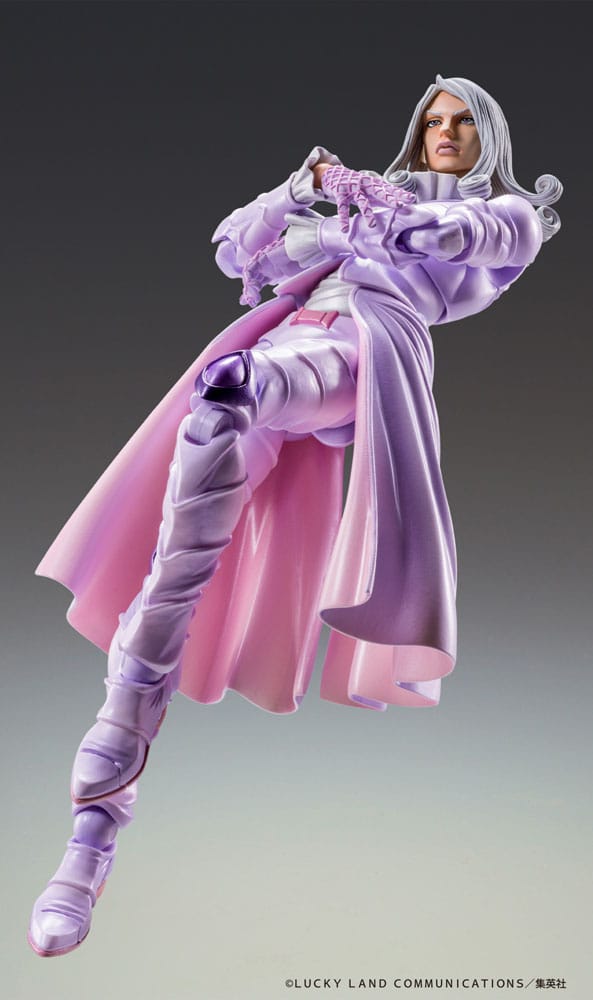 PREORDINE+ 12/2025 JoJo's Bizarre Adventure Part7 Steel Ball Run Super Action Action Figure Chozokado Funny Valentine Second 15 cm