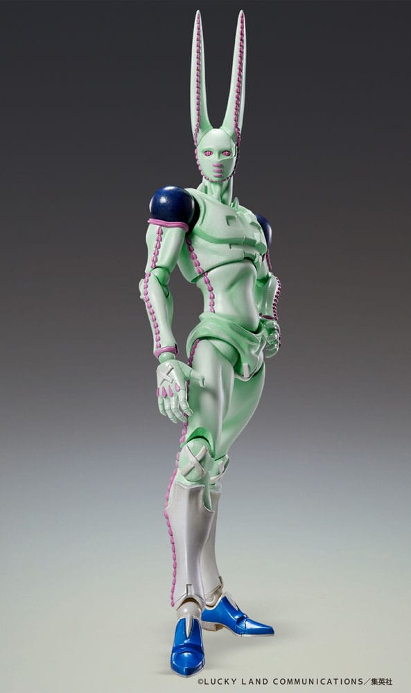 PREORDINE+ 12/2025 JoJo's Bizarre Adventure Part7 Steel Ball Run Super Action Action Figure Chozokado D4C Second 20 cm