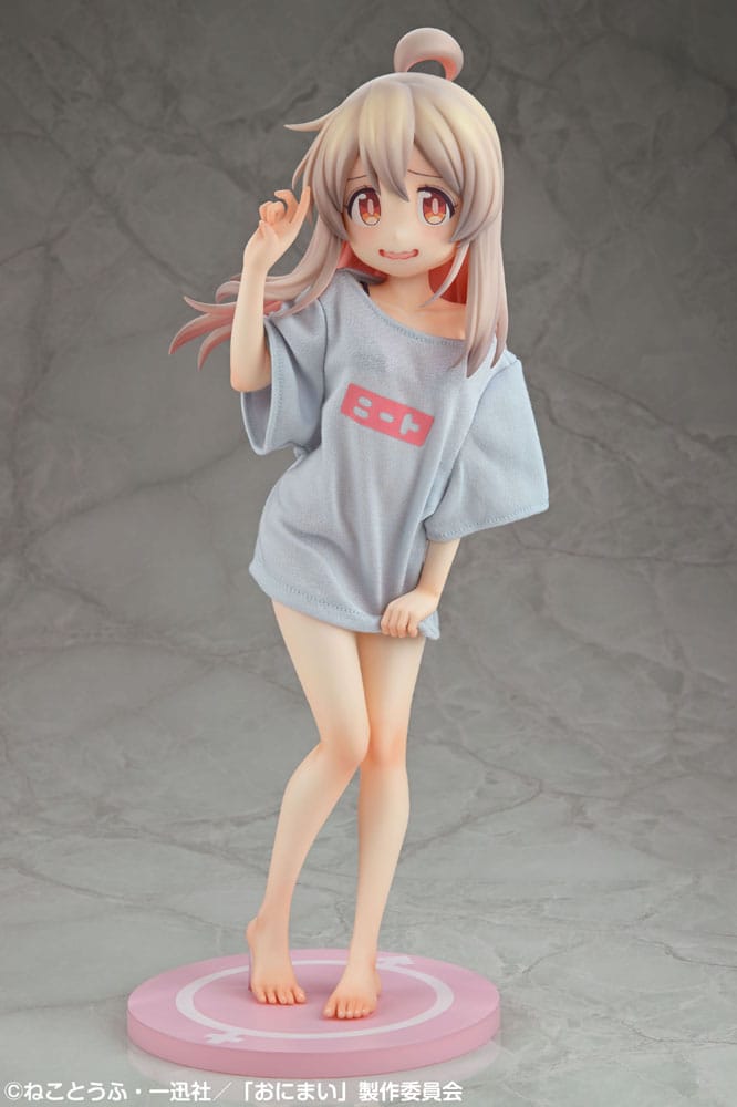 PREORDINE 03/2026 Onimai: I´m Now Your Sister! PVC Statue 1/4 Mahiro Oyama Neet T-Shirt Ver. 40 cm (PREORDINE NON CANCELLABILE)