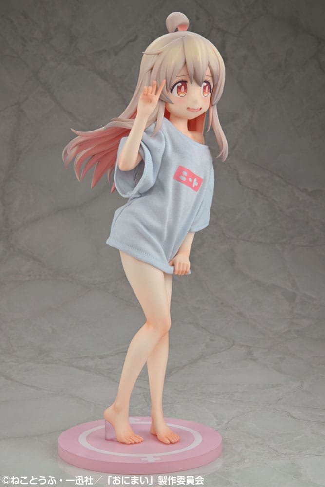 PREORDINE 03/2026 Onimai: I´m Now Your Sister! PVC Statue 1/4 Mahiro Oyama Neet T-Shirt Ver. 40 cm (PREORDINE NON CANCELLABILE)