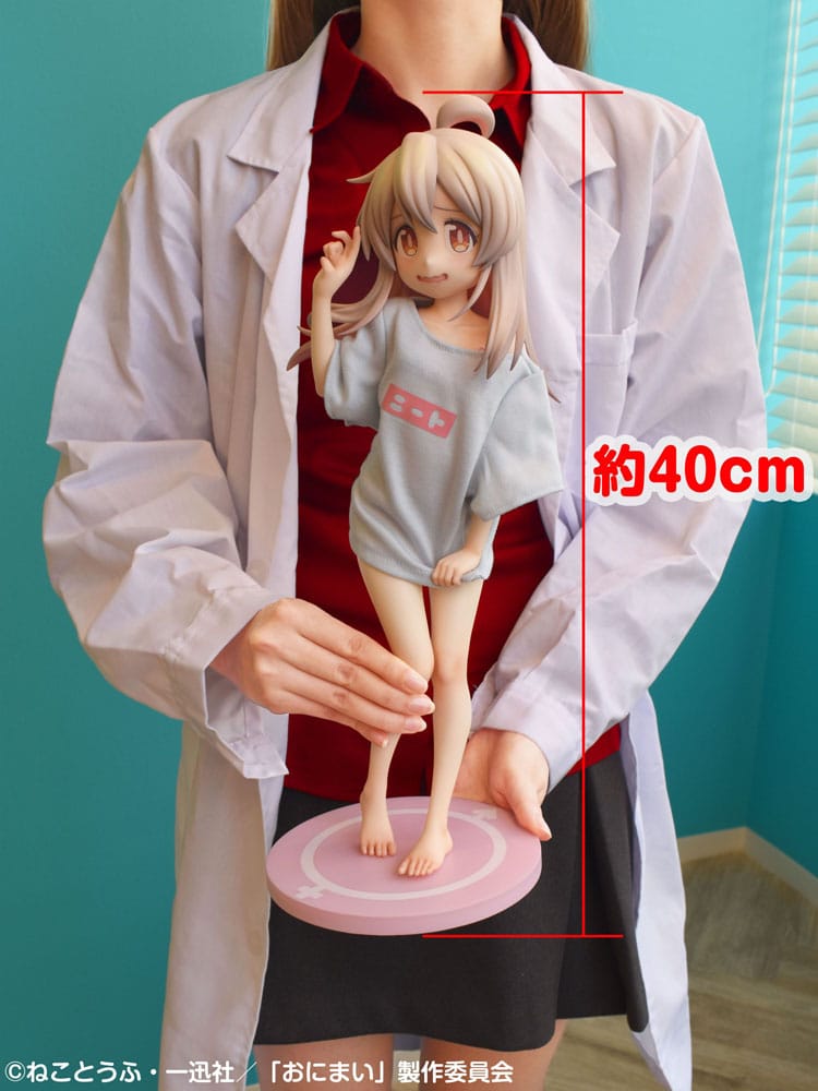 PREORDINE 03/2026 Onimai: I´m Now Your Sister! PVC Statue 1/4 Mahiro Oyama Neet T-Shirt Ver. 40 cm (PREORDINE NON CANCELLABILE)
