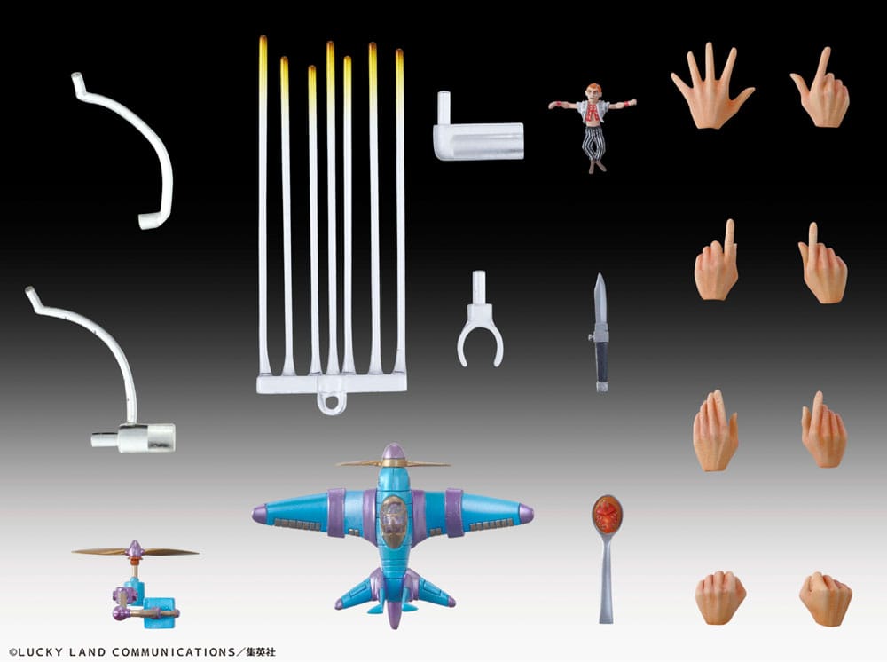 PREORDINE+ 03/2026 JoJo's Bizarre Adventure Part 5: Golden Wind Action Figure Chozokado Narancia Ghirga & As 15 cm