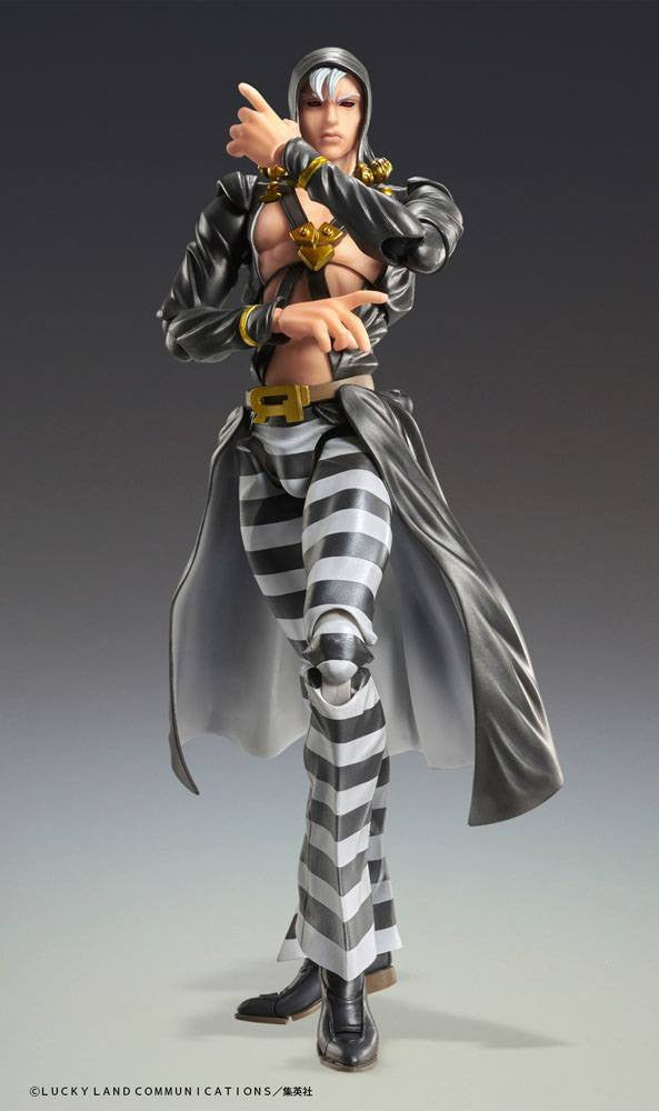 IN STOCK JoJo's Bizarre Adventure Part5 Super Action Action Figure Chozokado (Risotto Nero) 16 cm