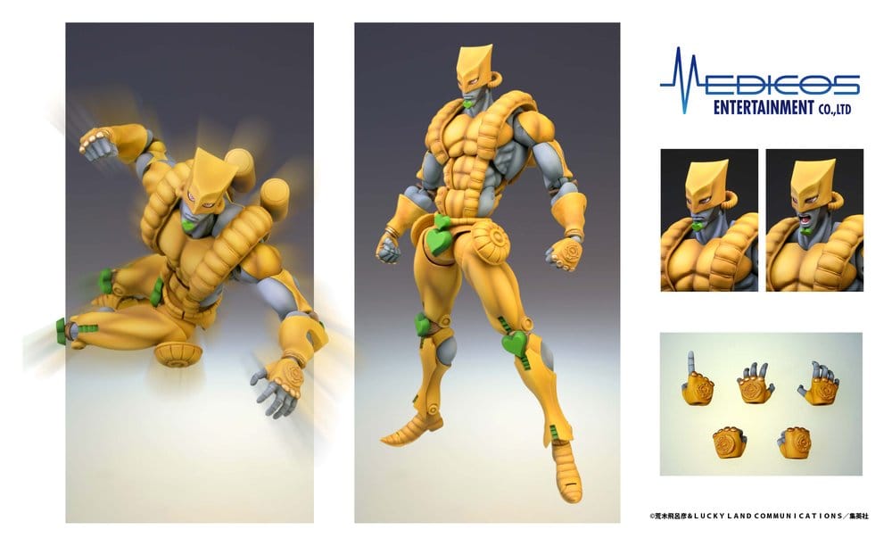 PREORDINE+ 04/2027 JoJo's Bizarre Adventure: Stardust Crusaders Chozokado Action Figure The World 17 cm