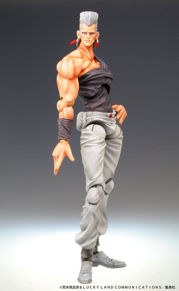 PREORDINE+ 07/2027 JoJo's Bizarre Adventure: Stardust Crusaders Chozokado Action Figure Jean Pierre Polnareff 15 cm