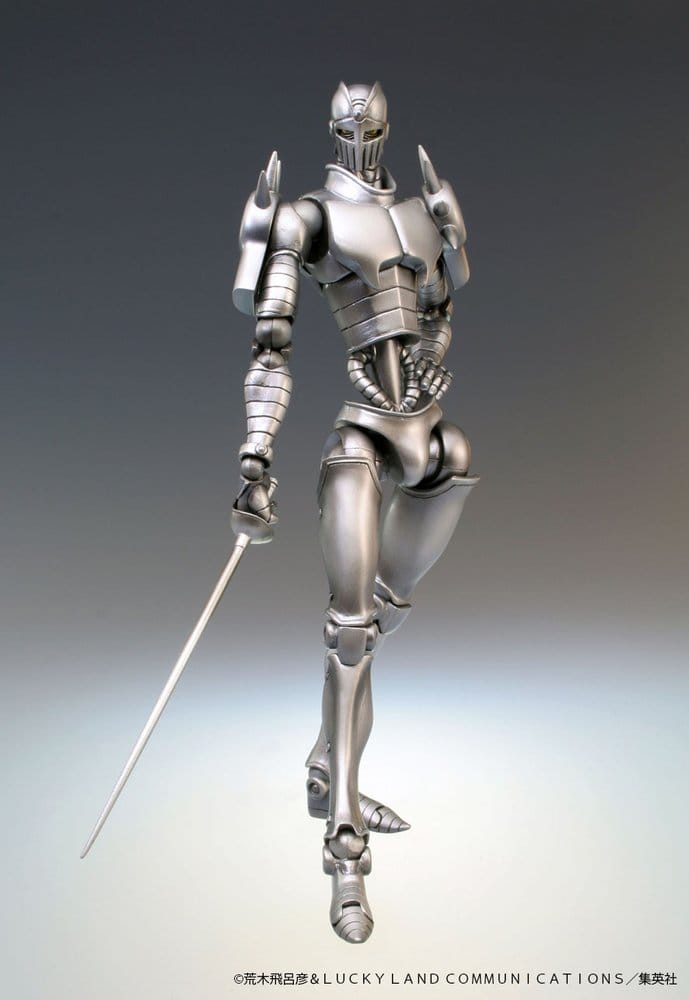 PREORDINE+ 07/2027 JoJo's Bizarre Adventure: Stardust Crusaders Chozokado Action Figure Silver Chariot 16 cm