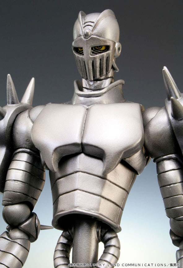 PREORDINE+ 07/2027 JoJo's Bizarre Adventure: Stardust Crusaders Chozokado Action Figure Silver Chariot 16 cm