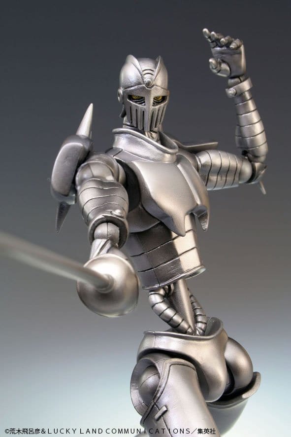 PREORDINE+ 07/2027 JoJo's Bizarre Adventure: Stardust Crusaders Chozokado Action Figure Silver Chariot 16 cm