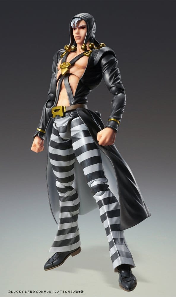 PREORDINE+ 12/2026 JoJo's Bizarre Adventure: Golden Wind Action Figure Risotto Nero 16 cm