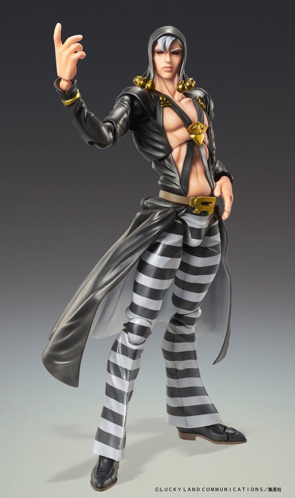 PREORDINE+ 12/2026 JoJo's Bizarre Adventure: Golden Wind Action Figure Risotto Nero 16 cm