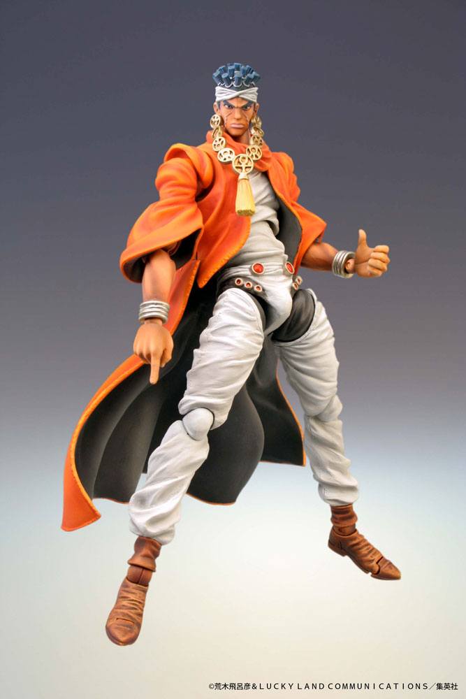 ESAURITO (Scatola Danneggiata) JoJo's Bizarre Adventure Super Action Action Figure Chozokado (Mohammed Avdol)