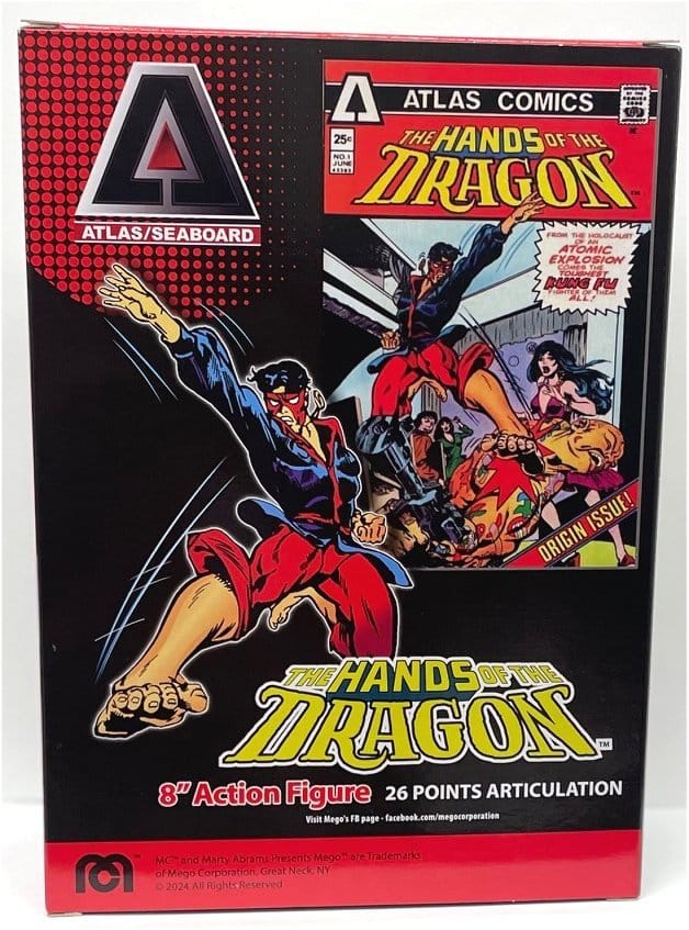 🧪 LAB | SU ORDINAZIONE Atlas Comics Action Figure Hand of the Dragon 20 cm