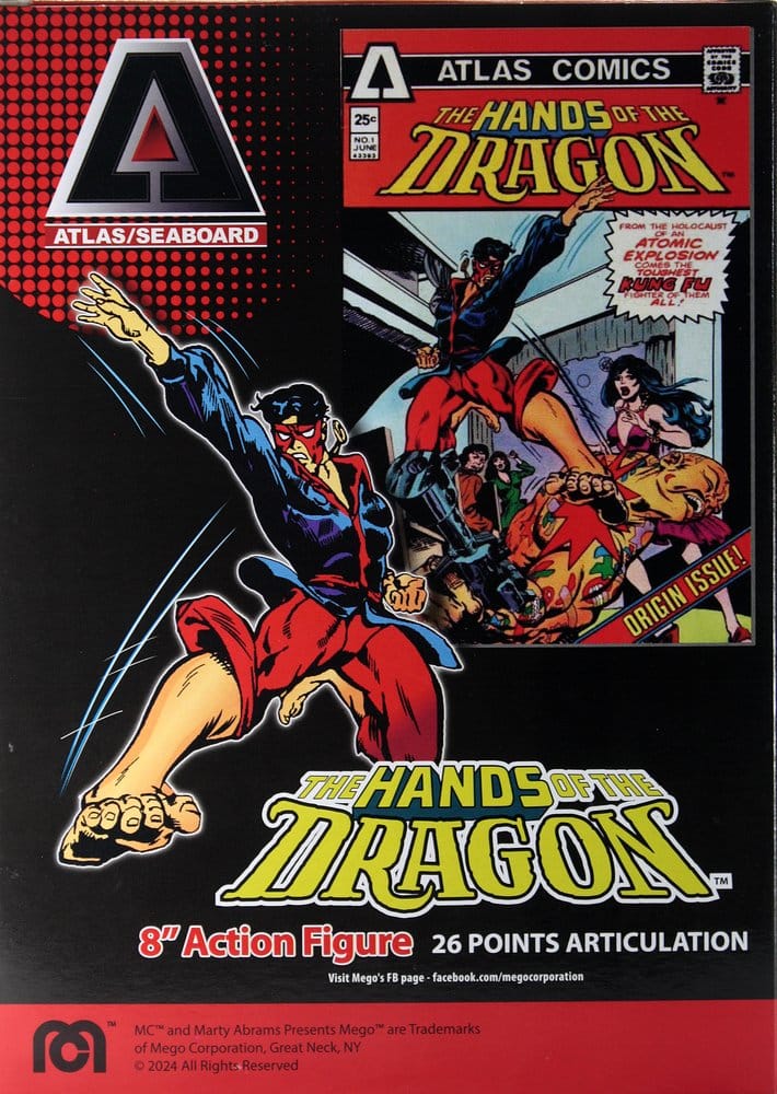 🧪 LAB | SU ORDINAZIONE Atlas Comics Action Figure Hand of the Dragon 20 cm