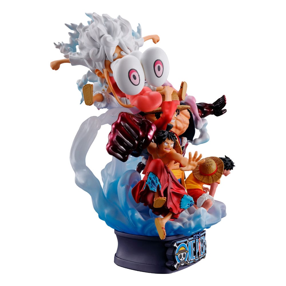 PREORDINE ESAURITO  One Piece Petitrama DX PVC Mini Statue Logbox Re Birth Luffy Special Vol. 02 15 cm