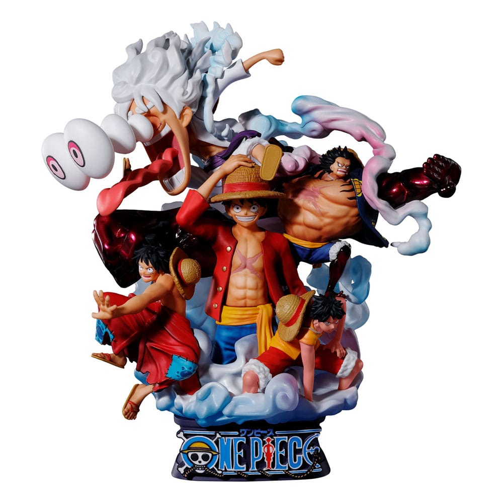 PREORDINE ESAURITO  One Piece Petitrama DX PVC Mini Statue Logbox Re Birth Luffy Special Vol. 02 15 cm