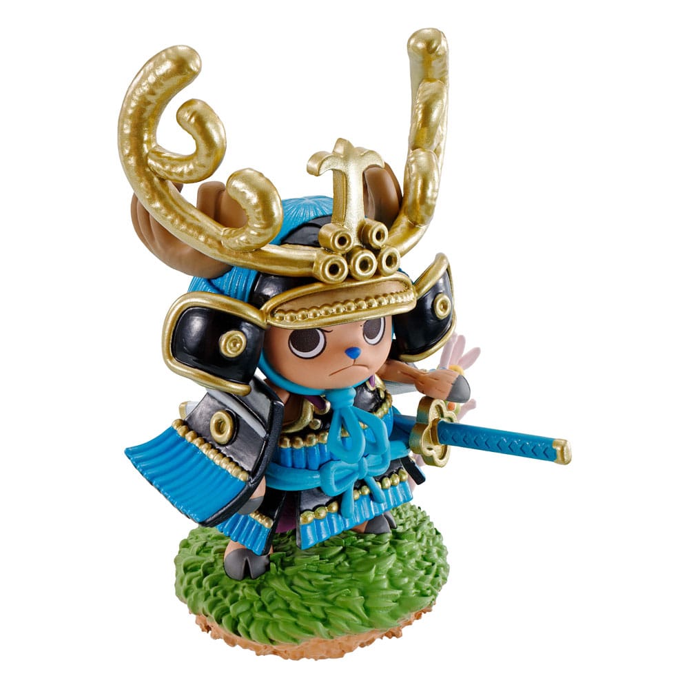 SU ORDINAZIONE One Piece Petitrama PVC Mini Statue Logbox Re Birth Wanokuni Vol. 2 Set 9 cm   