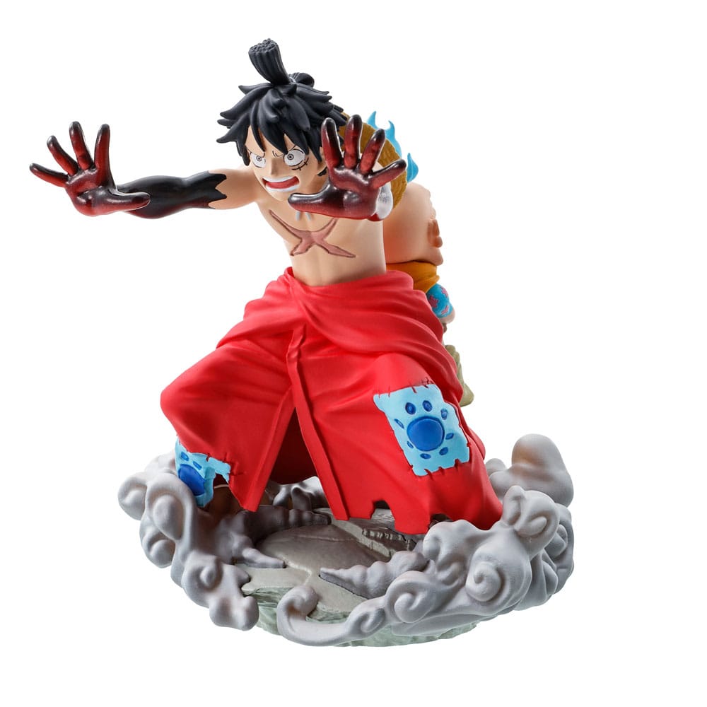 SU ORDINAZIONE One Piece Petitrama PVC Mini Statue Logbox Re Birth Wanokuni Vol. 2 Set 9 cm   