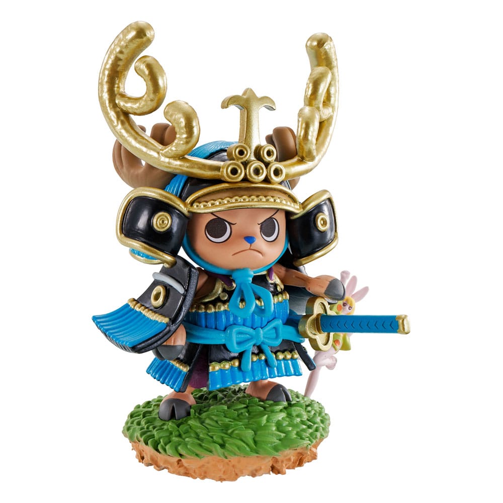 SU ORDINAZIONE One Piece Petitrama PVC Mini Statue Logbox Re Birth Wanokuni Vol. 2 Set 9 cm   