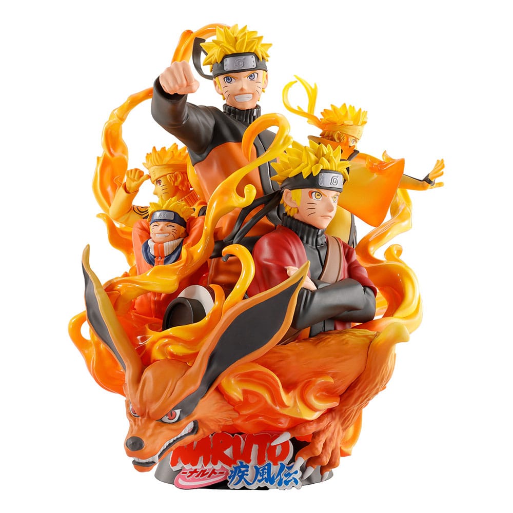 SU ORDINAZIONE Naruto Shippuden Petitrama DX PVC Mini Statue Naruto 01 15 cm *PREZZO SPECIALE*