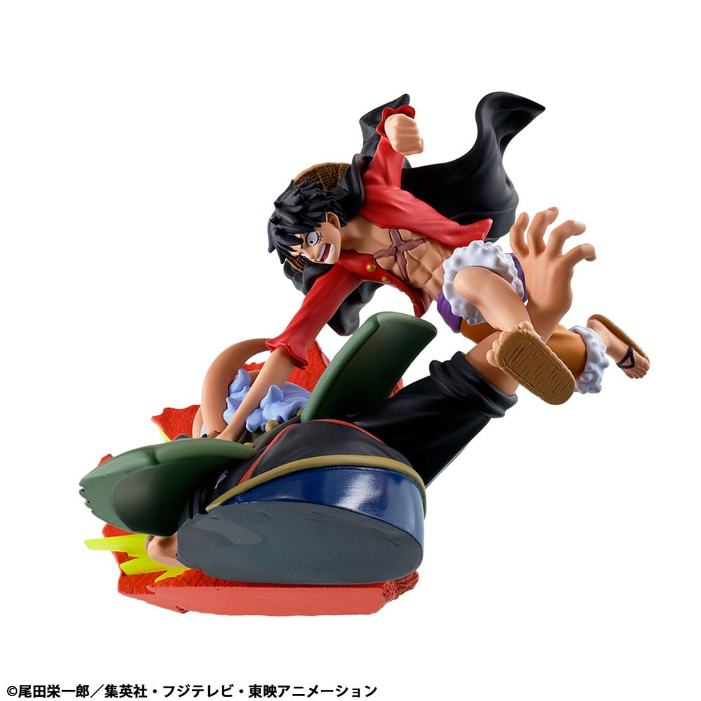SU ORDINAZIONE One Piece Petitrama PVC Mini Statue Logbox Re Birth Wano Kuni Vol. 1 Set 9 cm