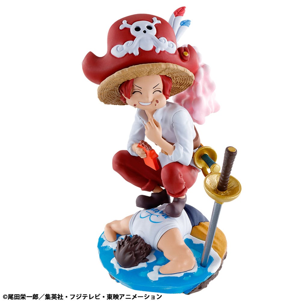SU ORDINAZIONE One Piece Petitrama PVC Mini Statue Logbox Re Birth Wano Kuni Vol. 1 Set 9 cm