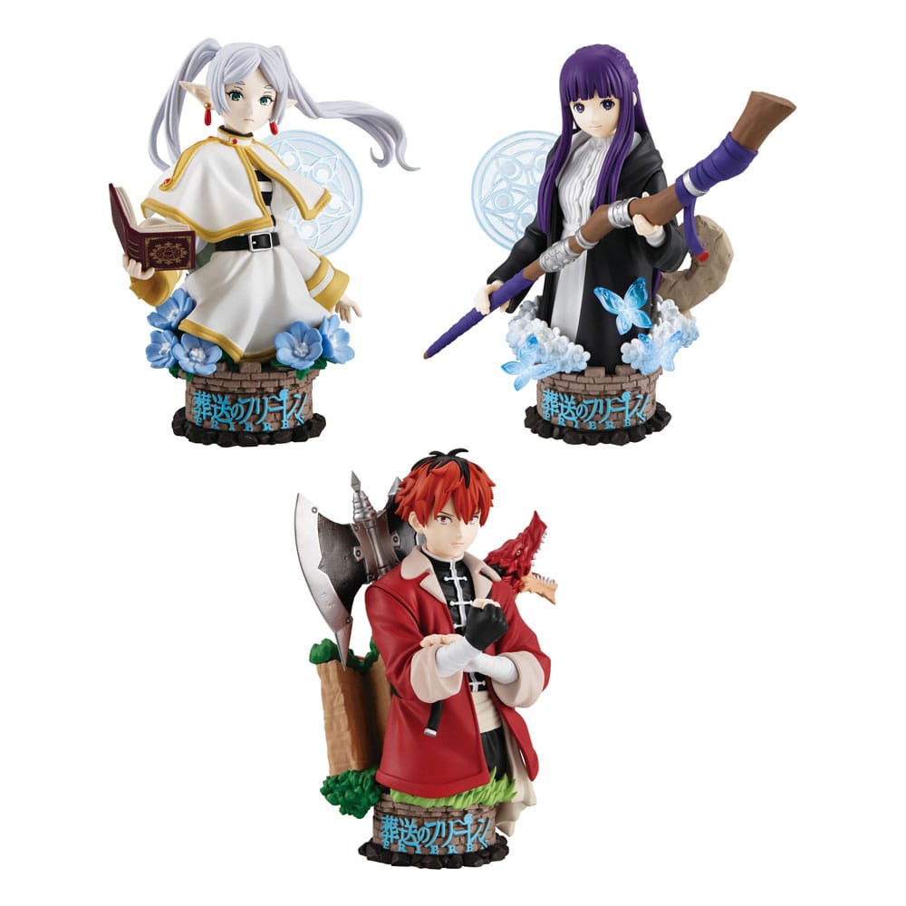 PREORDINE+ 09/2026 Frieren: Beyond Journey's End Petitrama EX Series Trading Figure 3-Set Their Journey 9 cm