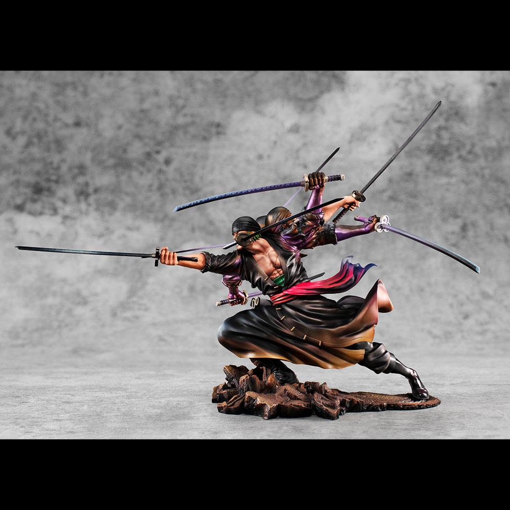 AUF BESTELLUNG One Piece Excellent Model POP PVC Statue SA-Maximum Roronoa Zoro Ver. Demon Spirit Kyuutouryuu Asura 17 cm *SONDERPREIS*