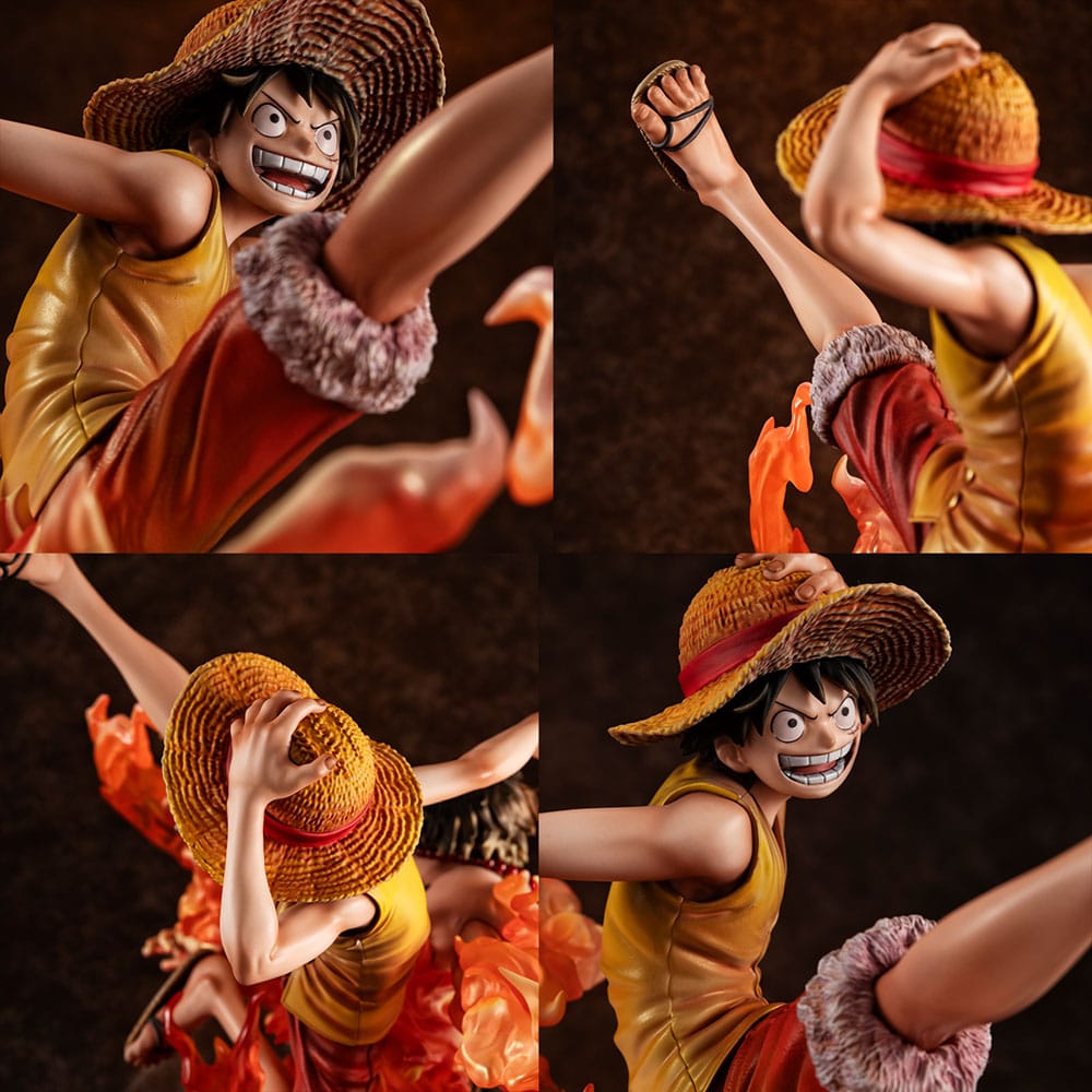 PREORDINE ESAURITO One Piece P.O.P NEO-Maximum PVC Statue Luffy & Ace Bond between brothers 20th Limited Ver. 25 cm (PREORDINE NON CANCELLABILE)