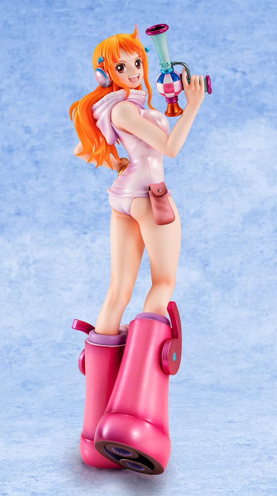 MADE TO ORDER One Piece Portrait Of Pirates PVC Statue Nami Evolutionary History 25 cm