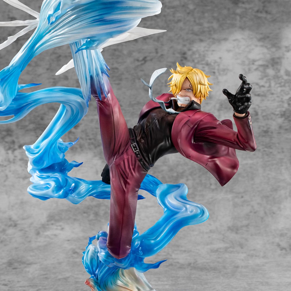 PREORDINE 10/2025 One Piece Portrait Of Pirates K-MAXIMUM Statue Sanji 30 cm (PREORDINE NON CANCELLABILE)