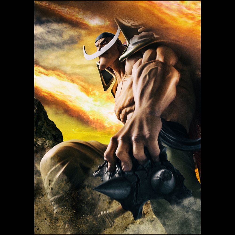 PREORDINE 01/2026 One Piece P.O.P NEO-Maximum PVC Statue White Beard Edward Newgate Super Limited Reprint Ver. 30 cm (PREORDINE NON CANCELLABILE)