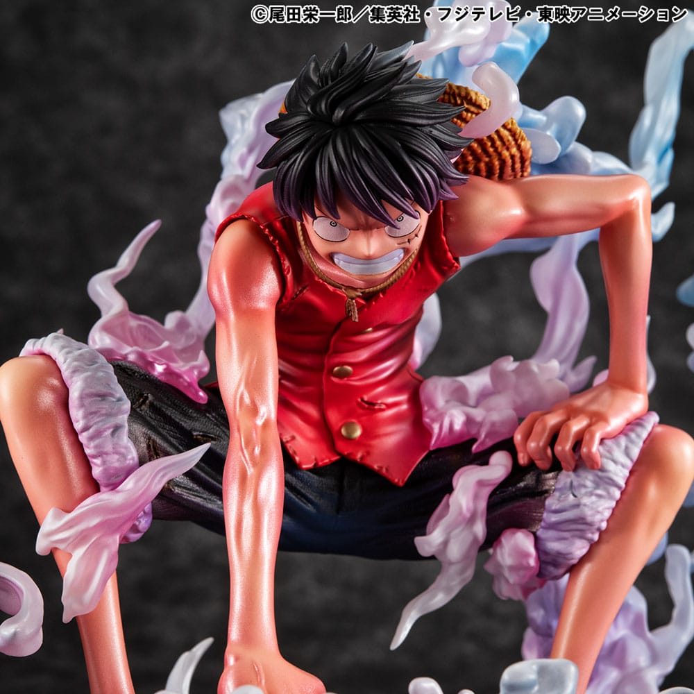 SU ORDINAZIONE One Piece P.O.P PVC Statue Monkey D. Luffy Gear 2 Limited Edition 19 cm