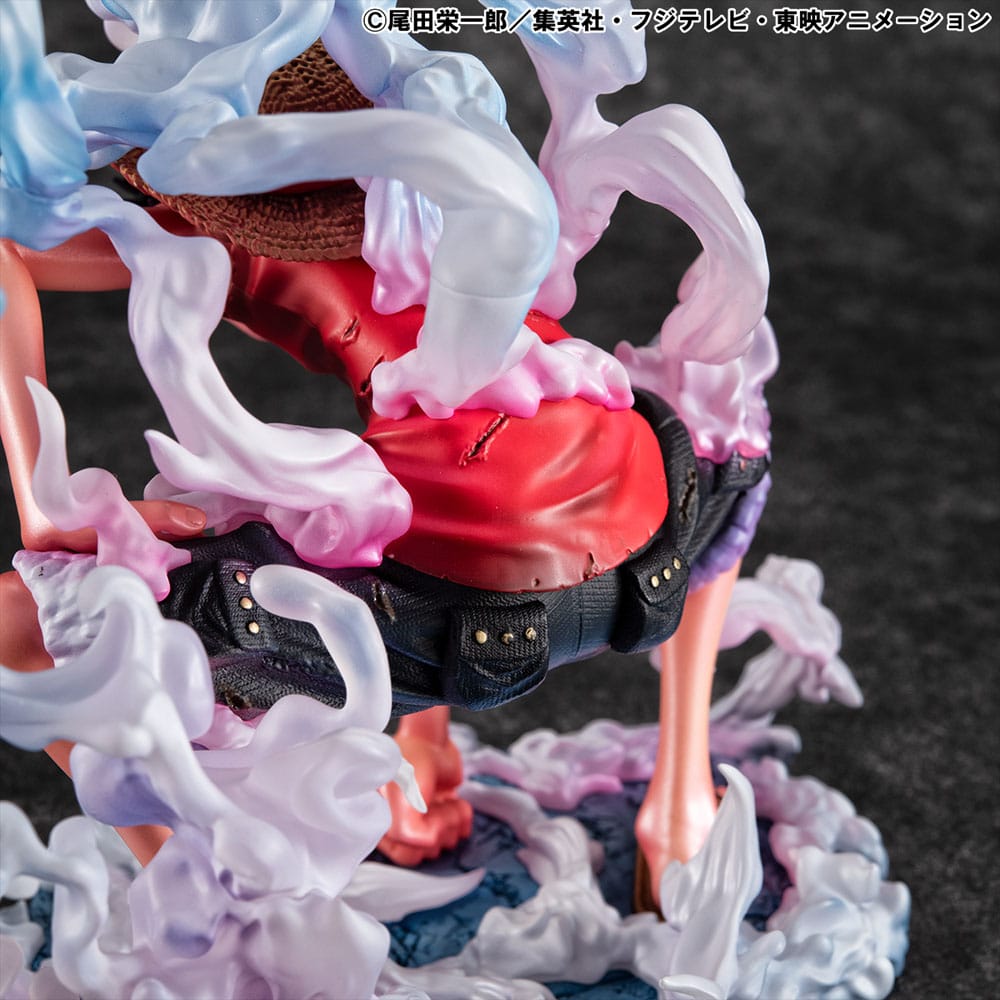 SU ORDINAZIONE One Piece P.O.P PVC Statue Monkey D. Luffy Gear 2 Limited Edition 19 cm