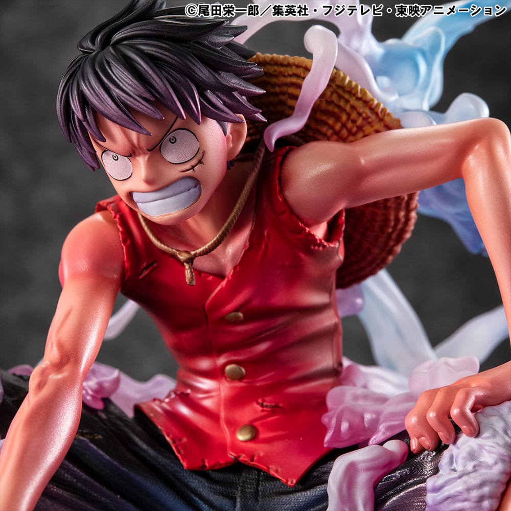 SU ORDINAZIONE One Piece P.O.P PVC Statue Monkey D. Luffy Gear 2 Limited Edition 19 cm