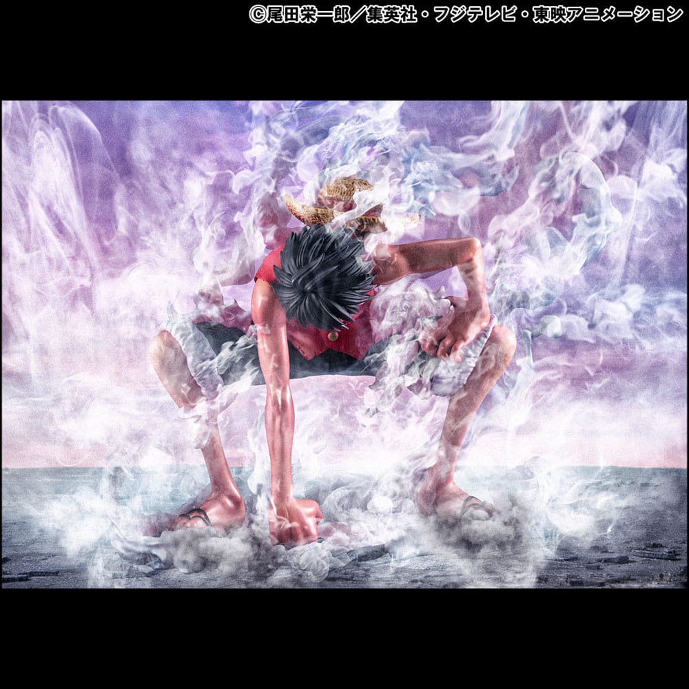 SU ORDINAZIONE One Piece P.O.P PVC Statue Monkey D. Luffy Gear 2 Limited Edition 19 cm