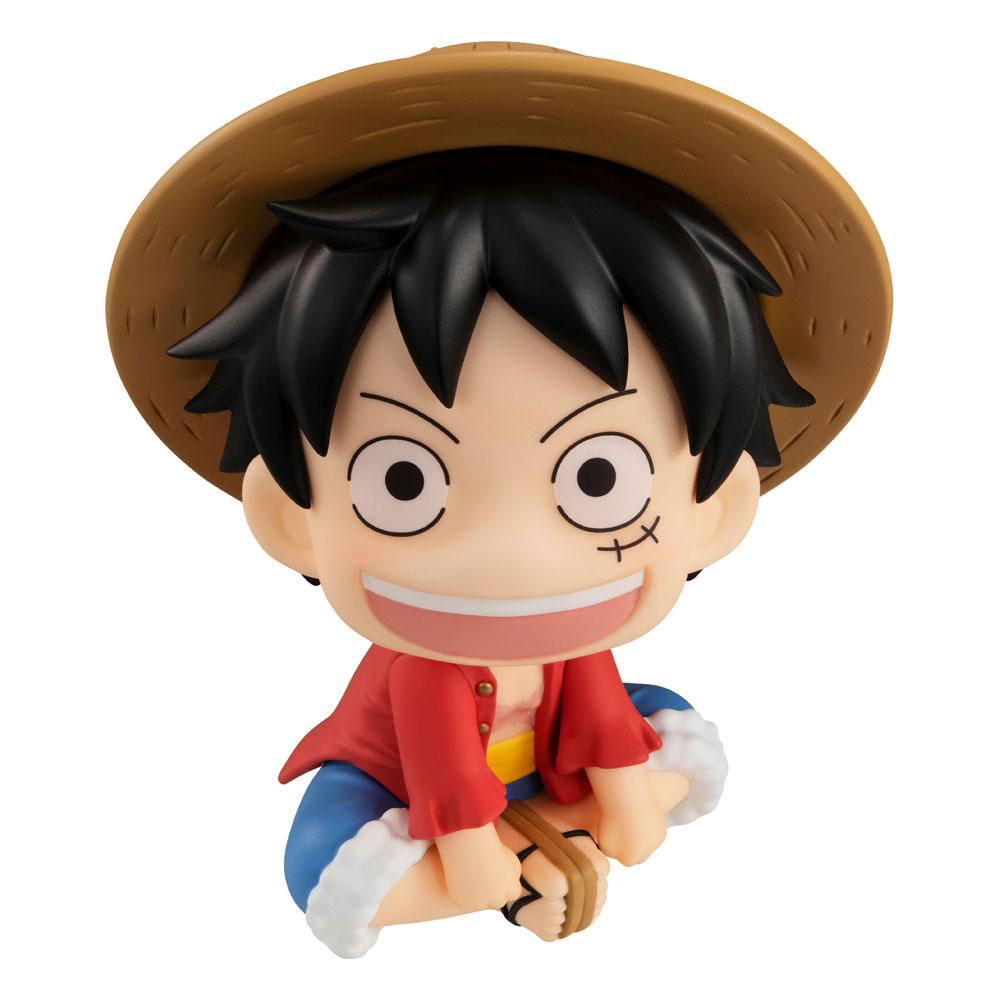 SU ORDINAZIONE One Piece Look Up PVC Statue Monkey D. Luffy 11 cm