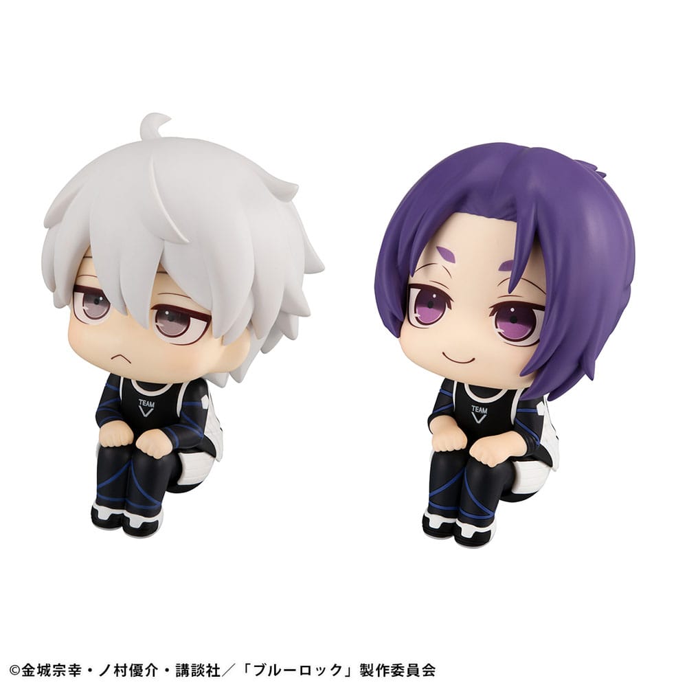 PREORDINE ESAURITO Blue Lock Look Up Figure Seishiro Nagi Ver. 2 & Reo Mikage 11 cm (with gift)