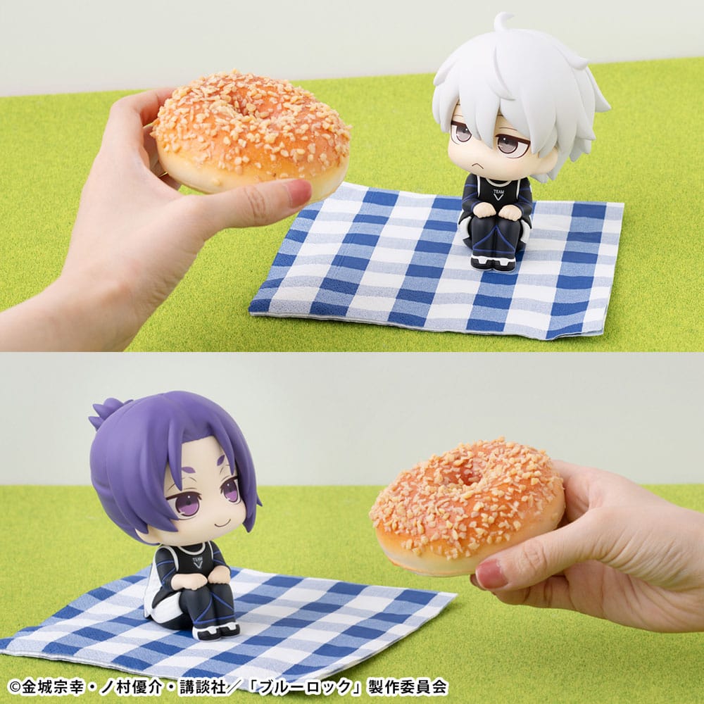 PREORDINE ESAURITO Blue Lock Look Up Figure Seishiro Nagi Ver. 2 & Reo Mikage 11 cm (with gift)