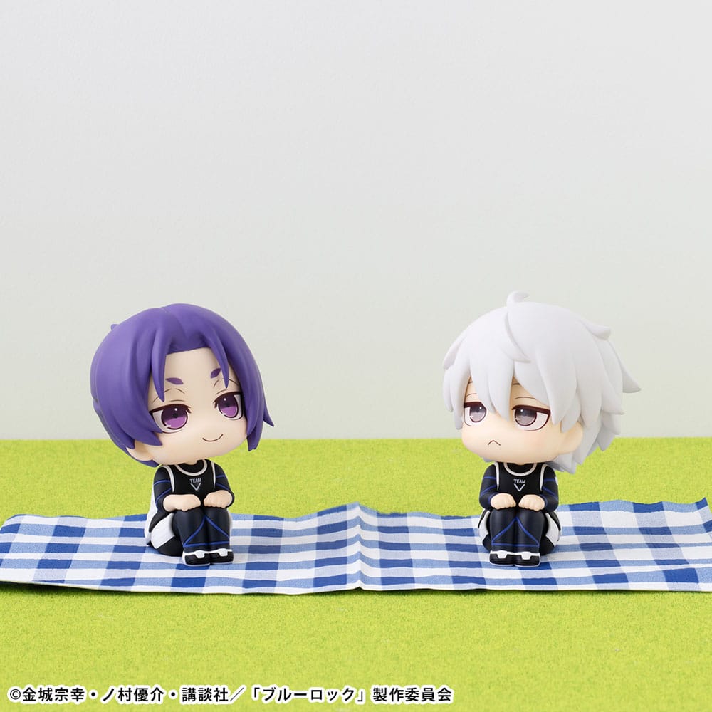 PREORDINE ESAURITO Blue Lock Look Up Figure Seishiro Nagi Ver. 2 & Reo Mikage 11 cm (with gift)