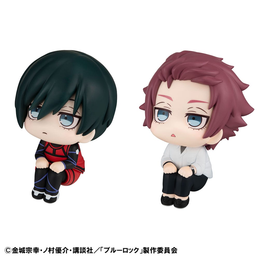 PREORDINE ESAURITO Blue Lock Look Up PVC Statue Rin Itoshi & Sae Itoshi 11 cm (with gift)  (PREORDINE NON CANCELLABILE)